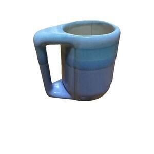 Rodolpho PADILLA Mug Pastel Stoneware Purple Blue Teal Mexico